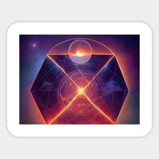 Sacred Geometry Sticker